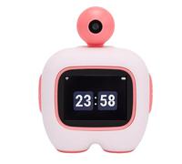 AMONIDA Robot AI Emozionale con Schermo da 2 Pollici per Bambini Che Imparano il Gioco a Casa, Rotazione a 180°, Fotocamera da 2 MP, Riconoscimento Oggetti, 40 Toni Vocali, Intera