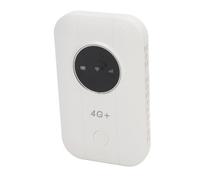 AMONIDA Router Hotspot Mobile Bianco Portatile 4G LTE con Download Ad Alta velocità 150 Mbps per 7 8 10, Supporta Fino a 10 Dispositivi per Uso Domestico, Viaggi di Lavoro
