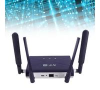 AMONIDA Router WIFI 4G Lte da 300 Mbps per Lavoratori Remoti e Piccole Famiglie, Supporta 32 Dispositivi Connessi Contemporaneamente, 4 Antenne per una Copertura più Ampia, Multi