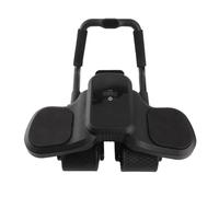 AMONIDA Rullo per Esercizi a 4 Ruote con Rimbalzo Automatico per Ruota Addominale con Ampio Display per gli Amanti Dell'allenamento a Casa e del Fitness