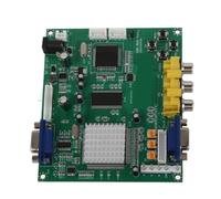AMONIDA Scheda Convertitore RGB per Giochi, Scheda Convertitore Video HD di Alta qualità per Giochi retrò, Supporta Uscita VGA, Confezione da 1 unità