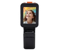 AMONIDA Schermo di Visualizzazione del Telefono con Fotocamera Posteriore con Morsetto Pieghevole e HD 1080P per Smartphone Design Leggero