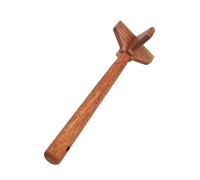 AMONIDA Schiaccia Carne e Tritatutto in Teak di Alta qualità, Efficiente Strumento per Carne Macinata, per Pasti in Famiglia, Design Elegante