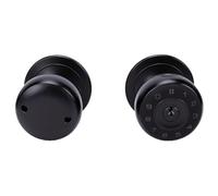 AMONIDA Serratura Smart per Maniglia con Accesso Tramite Impronta Digitale | Quattro metodi di sblocco, lega di alluminio resistente, compatibile con porte 35-55 mm, facile installazione fai--te,