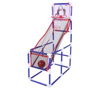 AMONIDA Set da Gioco da Basket Portatile con Ritorno Automatico della Palla per Giochi al Coperto per Bambini e Adulti in Plastica 55,12x34,65x18,11 Pollici, Ideale per Riunioni di Famiglia