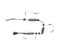 AMONIDA Set di Ami da Pesca con Esche Artificiali e Cestini per Trappole a Gabbia, 3 Pezzi, Facile Pesca All'aperto, Design Leggero e Portatile (30 g)