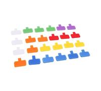 AMONIDA Set di Etichette per Cavi con Etichette in Nylon Resistenti | Riutilizzabile, design flessibile, impermeabile, facile identificazione, ideale per l\'organizzazione dell\'ufficio