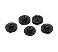 AMONIDA Set di Ingranaggi Motore Pignone RC 48DP Accessorio Ad Alta Durezza per Auto RC 1/10 5 Pezzi Acciaio Legato Cr Mo
