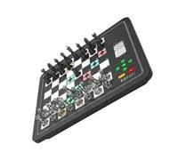 AMONIDA Set di Scacchi per Computer Ad Alta Tecnologia con Coaching e 18 Livelli di Gioco, Gioco da Tavolo Magnetico e Portatile per Principianti Ed Esperti (BLACK)