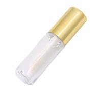 AMONIDA Set di Tubi Mini Lucidalabbra da 1,2 Ml, 45 Pezzi, Design Compatto Color Oro, per Strumenti Cosmetici da Viaggio e per Uso Quotidiano