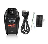 AMONIDA Smart Remote Car Key, Universal TK800+ LCD Touch Screen Smart Key Remote Keyless Entry per Tutti i Modelli di Pulsante Start Stop Engine (Nero)