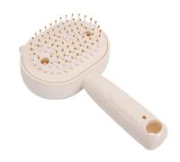 AMONIDA Spazzola per Capelli Spray Portatile con Nebbia Fine per Viaggi a Casa Design Adatto Ai Bambini 11x19,3 Cm (Beige)