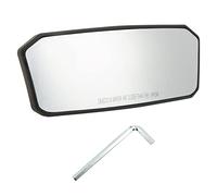 AMONIDA Specchietto Retrovisore Centrale per Auto UTV con Design Convesso Premium Visione Chiara e una Facile Installazione in Nero - Adatto Ai Modelli Maverick X3