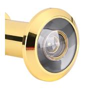 AMONIDA Spioncino per Porta di Sicurezza Largo 200 Gradi con Copertura per la Privacy per Maggiore Sicurezza e Protezione, Adatto per Porte in Legno/di/tagliafuoco (GOLD)
