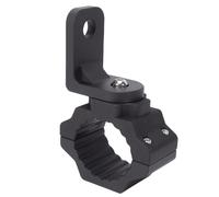 AMONIDA Staffa di Montaggio Regolabile per Luce a Frusta UTV Robusto Supporto per Morsetto in Alluminio per Avventure Fuoristrada Nero.