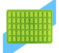 AMONIDA Stampo per Cioccolato a Forma di Orso, Macchina per Caramelle Gommose in Silicone Antiaderente, Stampo Riscaldante Fino a 475F, Ideale per Vassoio di Cioccolato, Caramelle e Ghiaccio