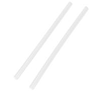 AMONIDA Stick di Colla a Caldo Bastoncini Artigianali Durevoli per Piccola Pistola Elettrica Adatti a Progetti Fai da Te Set da 10 Pezzi per la Scuola e L'arte Domestica Trasparente (Trasparente)