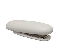 AMONIDA Struttura a Leva Pieghevole Piccola Cucitrice per Aula di Ufficio Scolastico ABS Durevole 3,4x1,1x0,8 Pollici (WHITE)