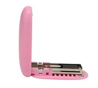 AMONIDA Struttura a Leva Pieghevole Piccola Cucitrice per Aula di Ufficio Scolastico ABS Durevole 3,4x1,1x0,8 Pollici (PINK)
