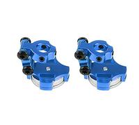AMONIDA Supporto per Corpo Magnetico da 2 Pezzi, Design in Metallo con Forte Forza Magnetica Facile Installazione con Superficie Liscia e Luminosa, Ideale per Auto RC HSP, Assiale, SCX10, D90, HPI