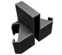 AMONIDA Supporto Stabile Portatile per Telecamera per Rete da Tennis per Allenamenti di Analisi delle Partite, Allenamento 15,5 X 8 X 17 Cm 1 unità (BLACK)