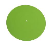 AMONIDA Tappetino per Giradischi Tappetino in Gomma per Giradischi Riduce il Rumore Migliora la qualità dei Bassi 12 Pollici Uso Universale (GREEN)