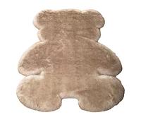AMONIDA Tappeto a Forma di Orso Dal Design Morbido e Carino per la Camera dei Bambini e L'arredamento della Casa del Soggiorno, Morbida Fibra di Poliacrilonitrile Sintetica, 1 Tappeto (45 * 60)