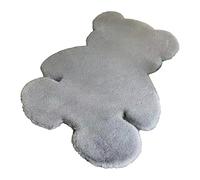 AMONIDA Tappeto a Forma di Orso Dal Design Morbido e Carino per la Camera dei Bambini e L'arredamento della Casa del Soggiorno, Morbida Fibra di Poliacrilonitrile Sintetica, 1 Tappeto (45 * 60)