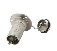 AMONIDA Tappo per Ponte di Barche Marine con Design Senza Chiave in Acciaio Inossidabile per Yacht e Roulotte Diametro 73 Mm (#1)