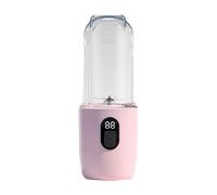 AMONIDA Tazza per Frullatore Portatile da 500 Ml, Tazza per Spremiagrumi Ricaricabile Tramite USB |Alta velocità 20.800 Giri/min, 16 Lame in Acciaio Inossidabile, Frullatore a Tenuta Stagna per Casa,