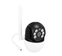 AMONIDA Telecamera di Sicurezza per Esterni, Attacco E27 con Registrazione Chiara Telecamera Wi-Fi Panoramica Wireless per il Monitoraggio del Negozio (Spina UE)