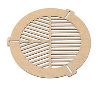 AMONIDA Telescopio Bahtinov Maschera Efficiente Strumento di Messa a Fuoco per Astrofotografia 120-160mm per Tutti i Telescopi Acrilico