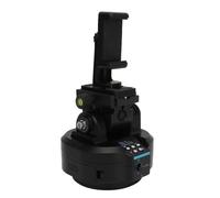 AMONIDA Testa per Treppiede Wireless 2.4G con Telecomando e Rotazione di 360 Gradi per Telefoni Cellulari e Fotocamere, Struttura Resistente in Metallo e ABS