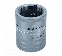AMONIDA Testa Smerigliatrice per Affilatrice per Elettrodi di Tungsteno, Compensazione Offset Affilatrice Precisa per Tungsteno Tig con 6 Dimensioni 8 Angoli 10 Doppie Mole Smeriglio 3