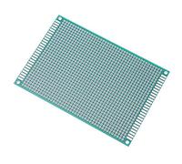 AMONIDA Tinned Double Side Breadboard 8x12cm | Prestazioni stabili, anti-invecchiamento, ideali per le fabbriche elettroniche, presentano un diametro del foro di 1,0 mm,