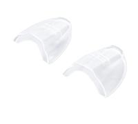 AMONIDA TPU Paraocchi Laterali per Occhiali Clip On (Transparent Large 2 | Materiale morbido, vestibilità comoda, protegge dai detriti, adatto per laboratorio, ciclismo