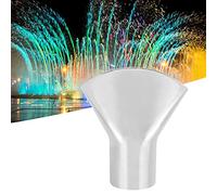 AMONIDA Ugello per Fontana Direzionale a Forma di Ventaglio Testina di Spruzzo Durevole per Giardino con Piscina, Placcatura in Rame G1in DN25, 4,3 X 3,9", per Piscina SPA (2 pollici dn50)