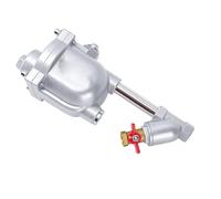 AMONIDA Valvola di Scarico Automatica del Serbatoio Durevole per Sistemi di Aria Compressa Meccanismo a Perdita D'aria Zero per Applicazioni Meccaniche Lega di Alluminio 1 unità