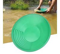 AMONIDA Vaschetta per L'estrazione Dell'oro per il Recupero Manuale Dell'oro, Strumento in Plastica di Alta qualità per la Prospezione, Dimensioni Perfette per gli Appassionati di Panning Fluviale