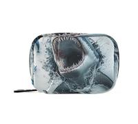 Amooorous 3d Hole White Wall Animal pesce mare borsa medica con scomparti staccabili portatili pillola casi organizzatori per borsa