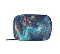 Amooorous A City Of Flowers borsa organizer per medicine con scomparti staccabili portatile da viaggio per borsa