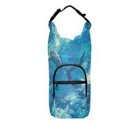 Amooorous A fish sea in A Blue Ocean. Borsa con porta bottiglia d'acqua facile da trasportare bottiglia d'acqua isolata porta bottiglia d'acqua per escursioni, adatta per bottiglie da 570 g, 680 g,
