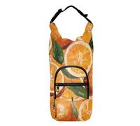 Amooorous Arancione figura senza cuciture bottiglia di acqua fionda multi formato isolato bottiglia vettore bottiglia titolare di acqua, adatto a bottiglie da 590 g, 24 oz, 32 oz, 4 once