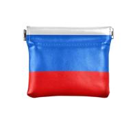Amooorous Bandiera Slovena Nazione Donne PU Portamonete Portamonete Portatile Card Key Organizzatori per Uomo Donna Viaggio, Bandiera della nazione slovena, 1 size