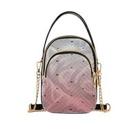 Amooorous Black Love Spot - Marsupio alla moda da donna a tracolla con tasche multiple borse per le donne essenziali per le donne, Punto d'amore nero, 1 size