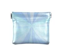 Amooorous Blue Ray - Portamonete da donna, in pelle, carino, per il trucco, per ragazze e donne, Raggio blu, 1 size