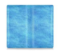 Amooorous Blue Water Wave Premium Leather Car assicurazione e carta di immatricolazione Car Essentials per ID, patente di guida, chiavi informazioni di contatto