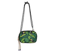 Amooorous Borsa a tracolla per fotocamera con tucano verde da uomo Comfort con tracolla regolabile Borse a spasso il cane bolsas de mano para mujer