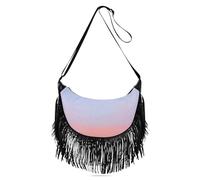 Amooorous Borsa a tracolla piccola da donna, con tracolla regolabile, colore blu cipria, per tutti i giorni, borse a tracolla da donna di medie dimensioni con (prop2)