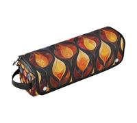 Amooorous Borsa da viaggio per strumenti per capelli, con tappetino in ferro, organizer per strumenti per capelli, per raddrizzatori, arricciacapelli, asciugacapelli, giclée con fiamma, giclée e gocce